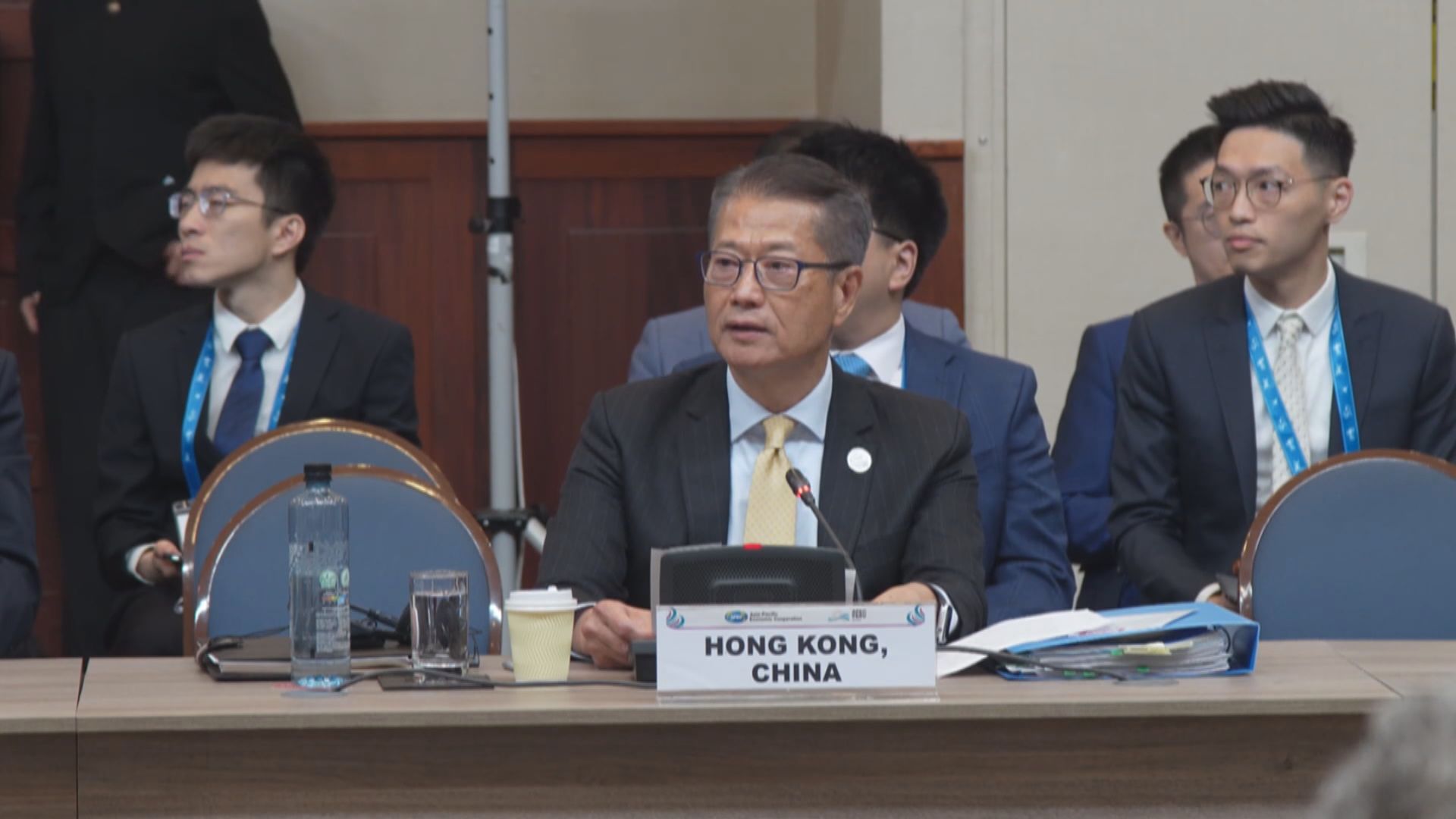陳茂波下午啟程往南韓出席亞太經合組織財政部長會議