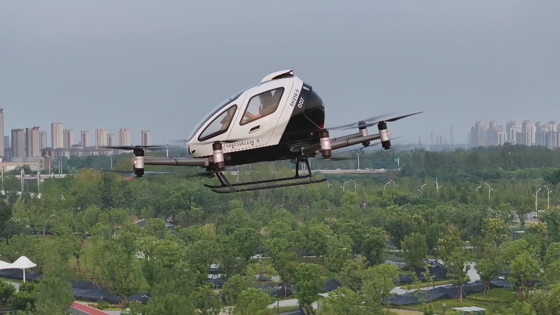 大灣區專線｜發展低空經濟　無人駕駛「空中的士」廣州合肥設航線試飛
