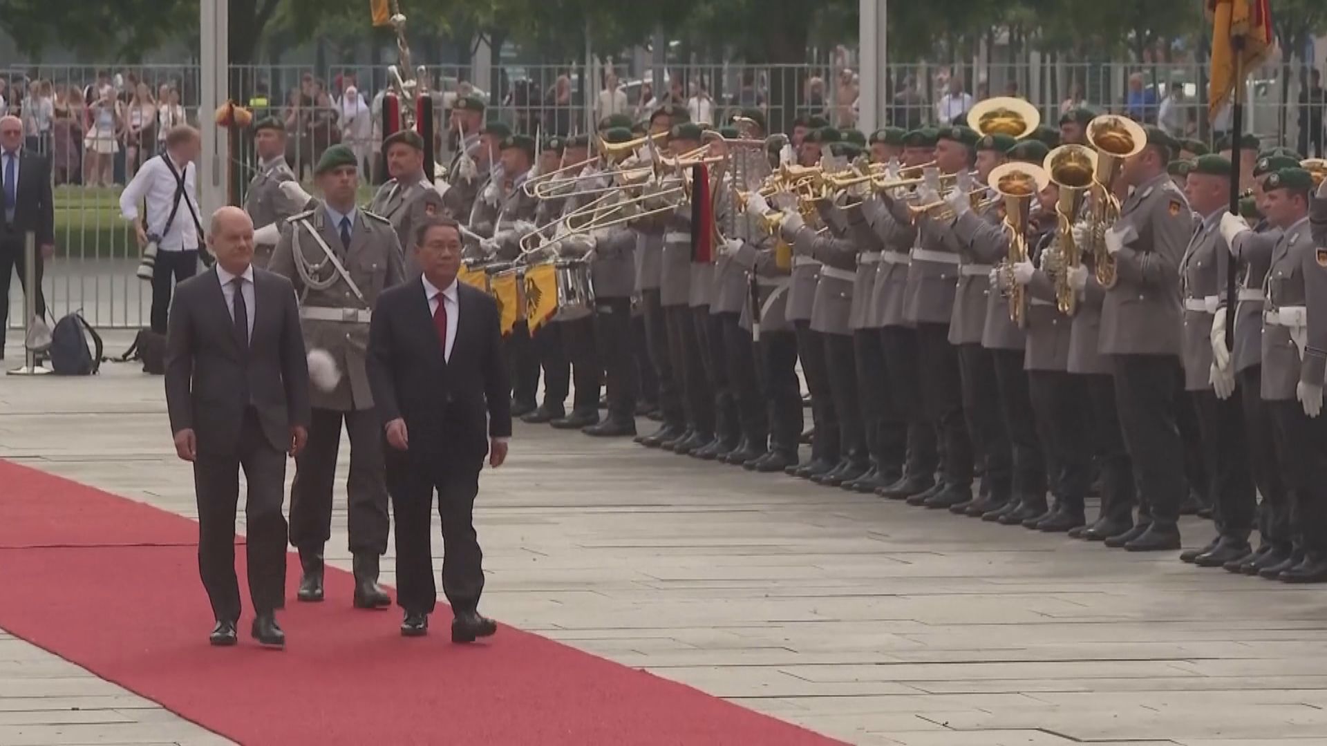 李強及朔爾茨共同主持第七輪中德政府磋商