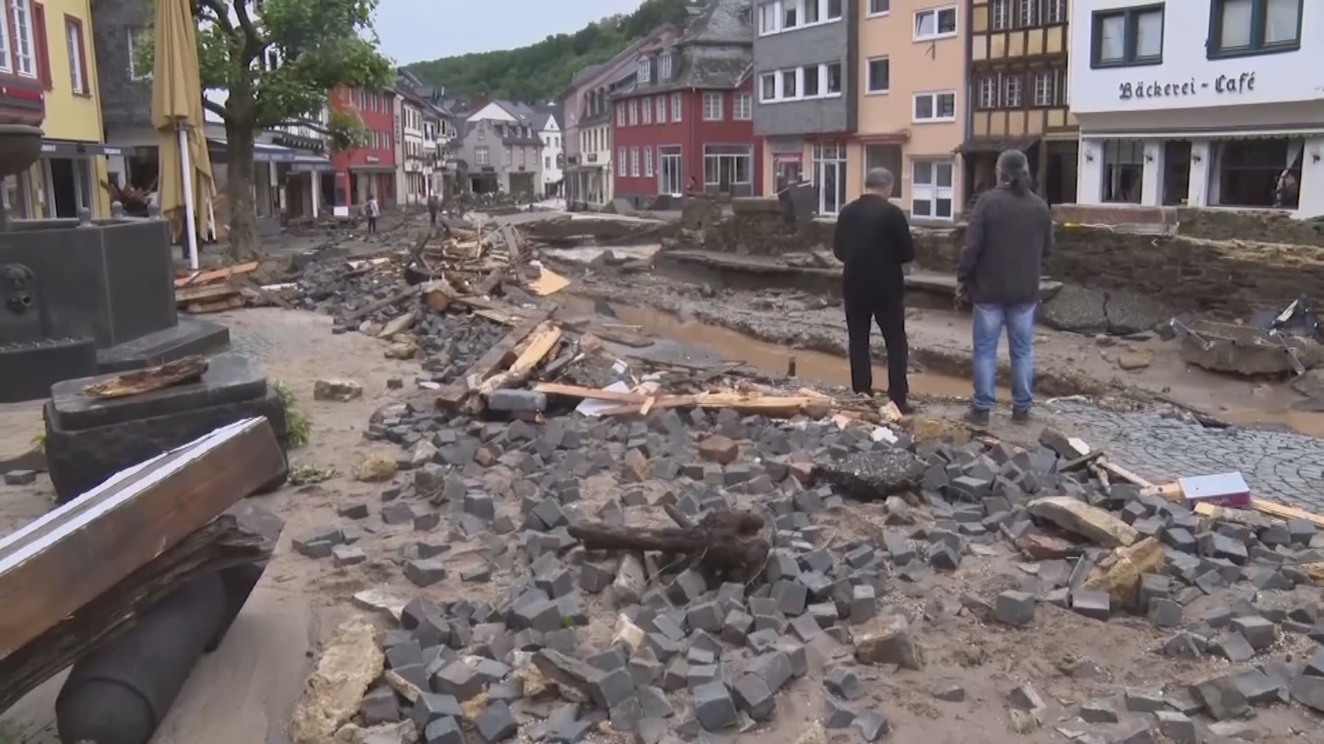 德國西部暴雨成災釀死傷　不少城鎮與外界失聯