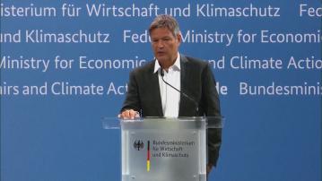 德國副總理哈貝克宣布代表綠黨角逐下屆總理