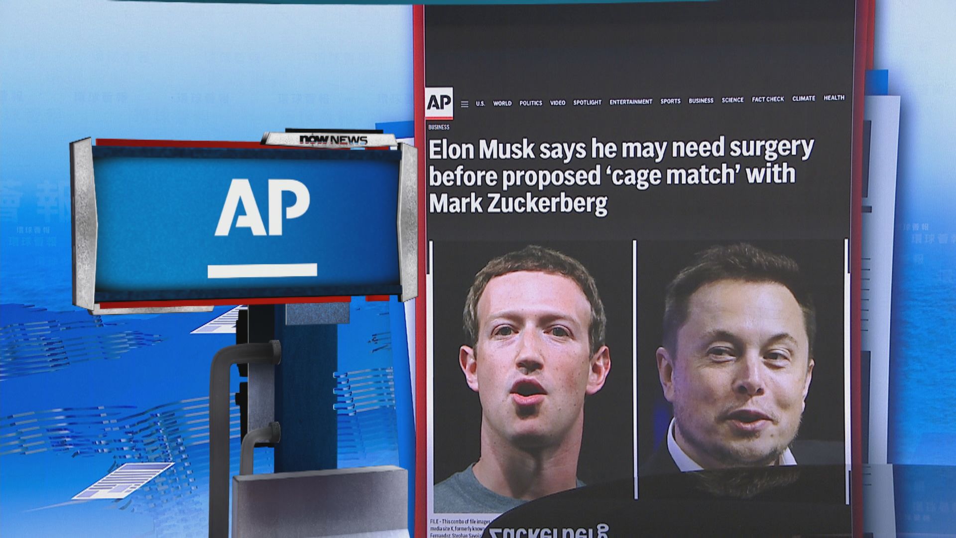 【環球薈報】馬斯克稱與朱克伯格鐵籠格鬥前或要做手術