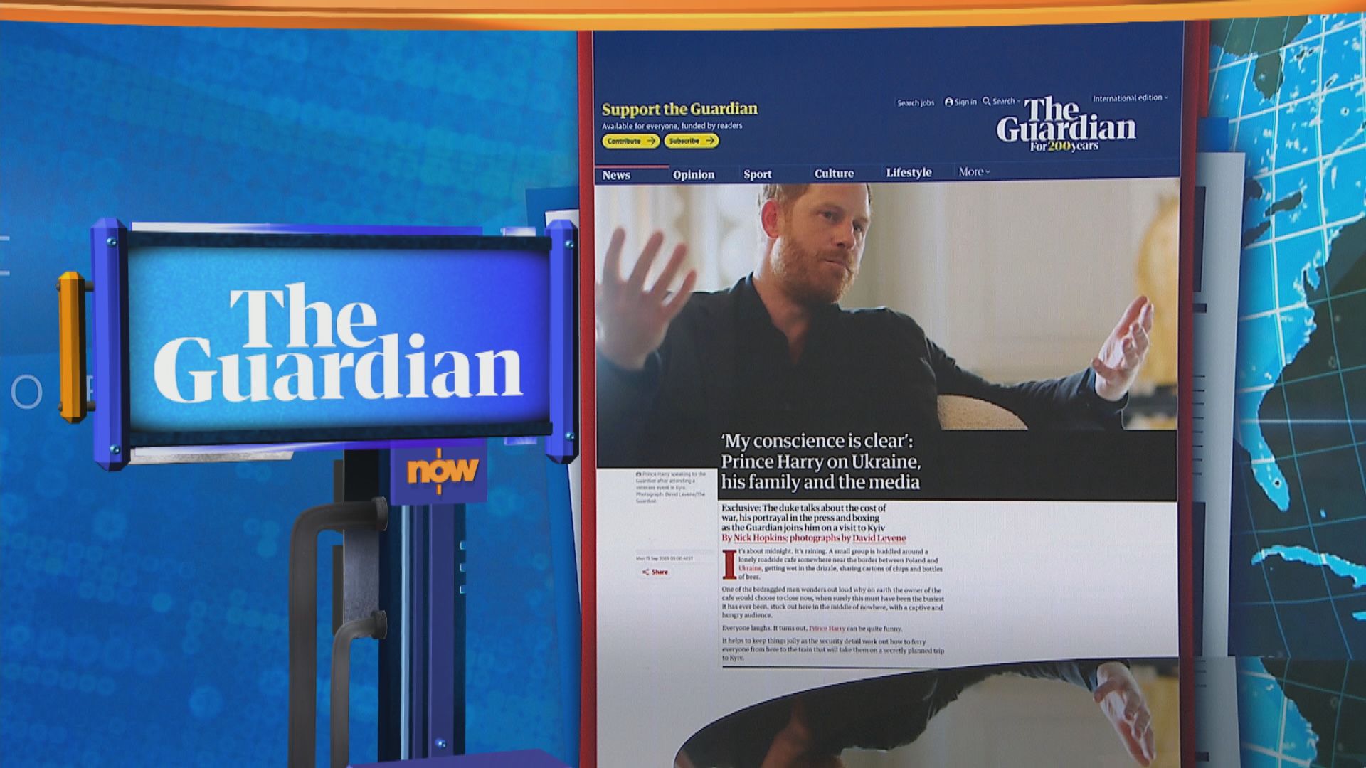 世味天下｜哈里王子接受傳媒專訪　不認為其回憶錄內容是公開家醜