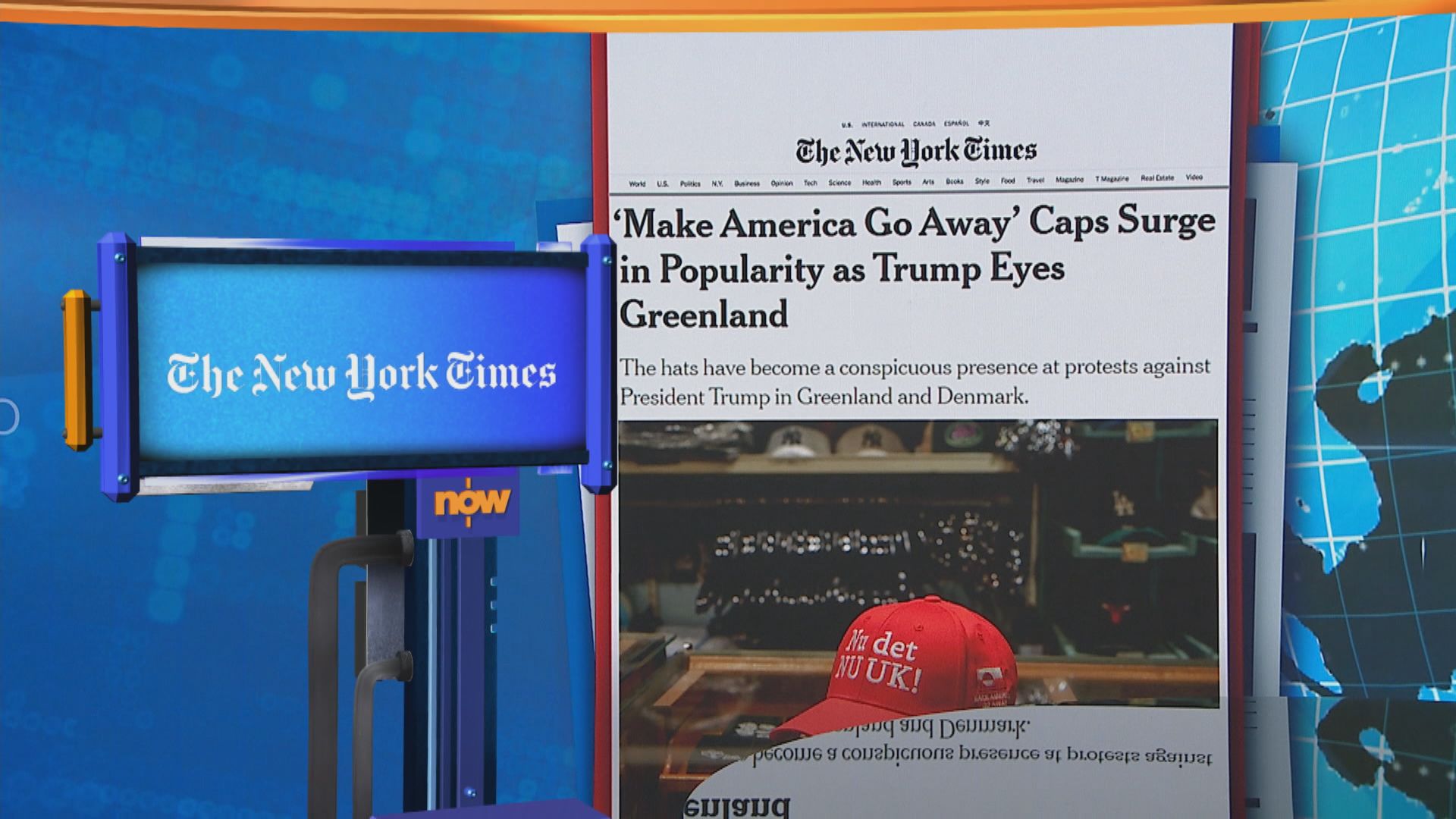 「現在夠了」棒球帽走紅 成丹麥聲援格陵蘭象徵