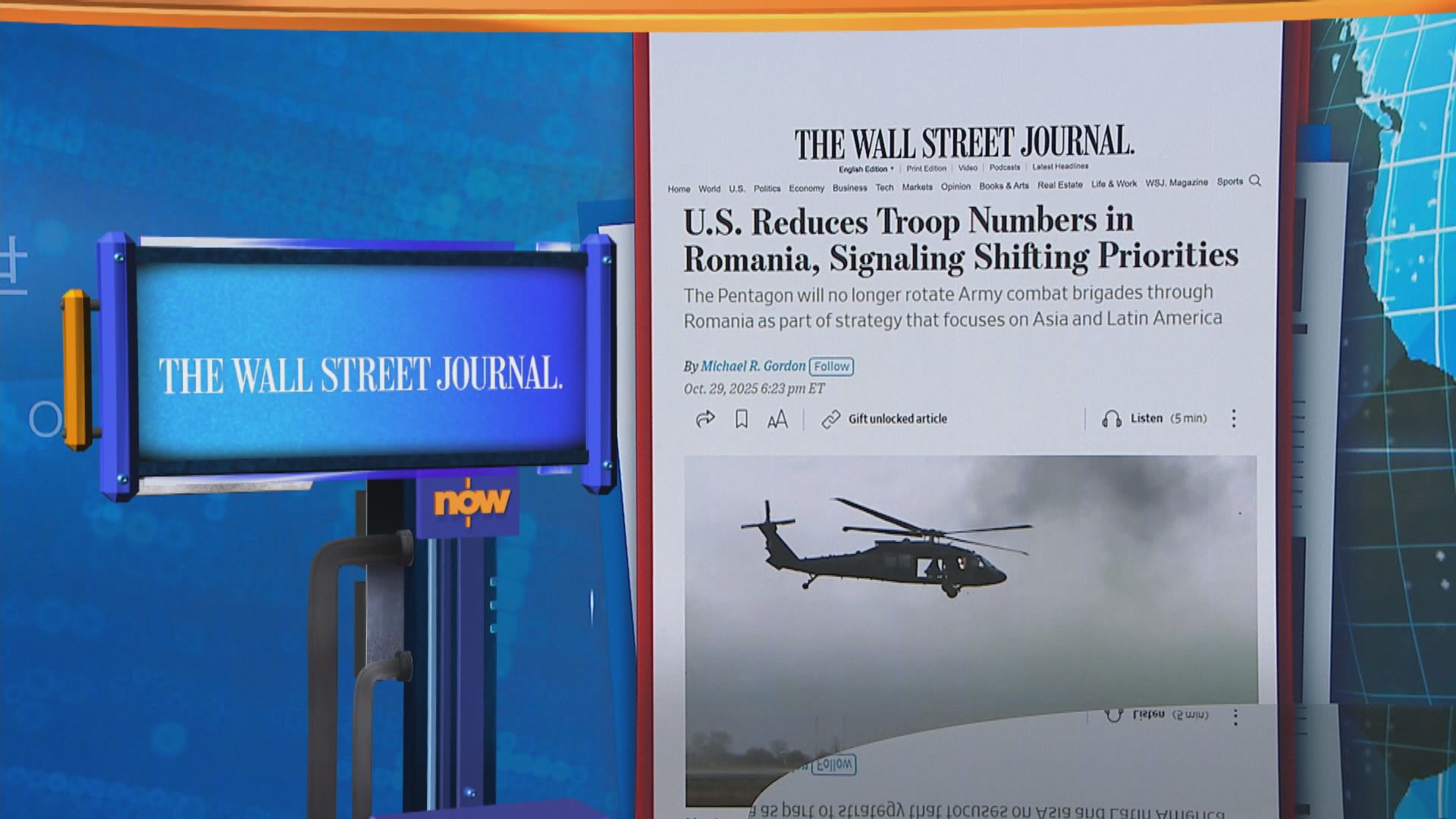 世味天下｜美軍將縮減駐羅馬尼亞部署　共和黨人斥對俄釋錯誤信號