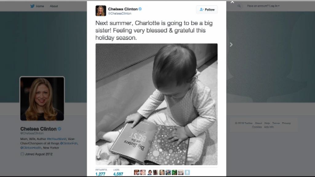 【環球薈報】克林頓希拉里明夏再抱孫