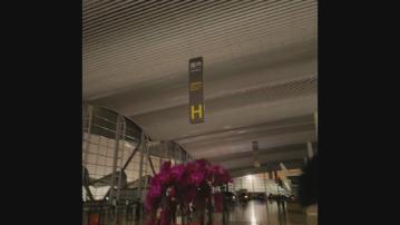 廣州白雲機場二號航站樓周六晚一度停電