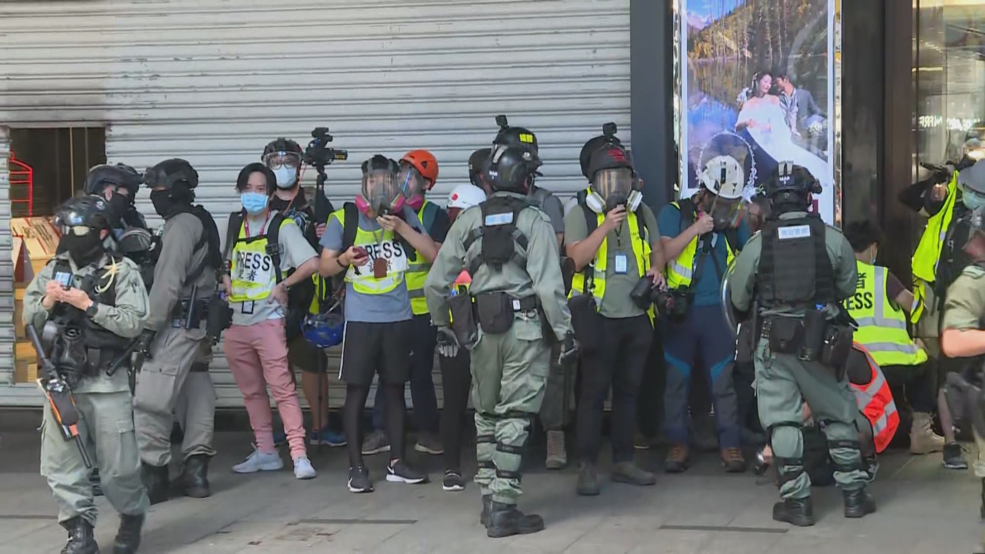 記協要求警方停止阻礙記者採訪