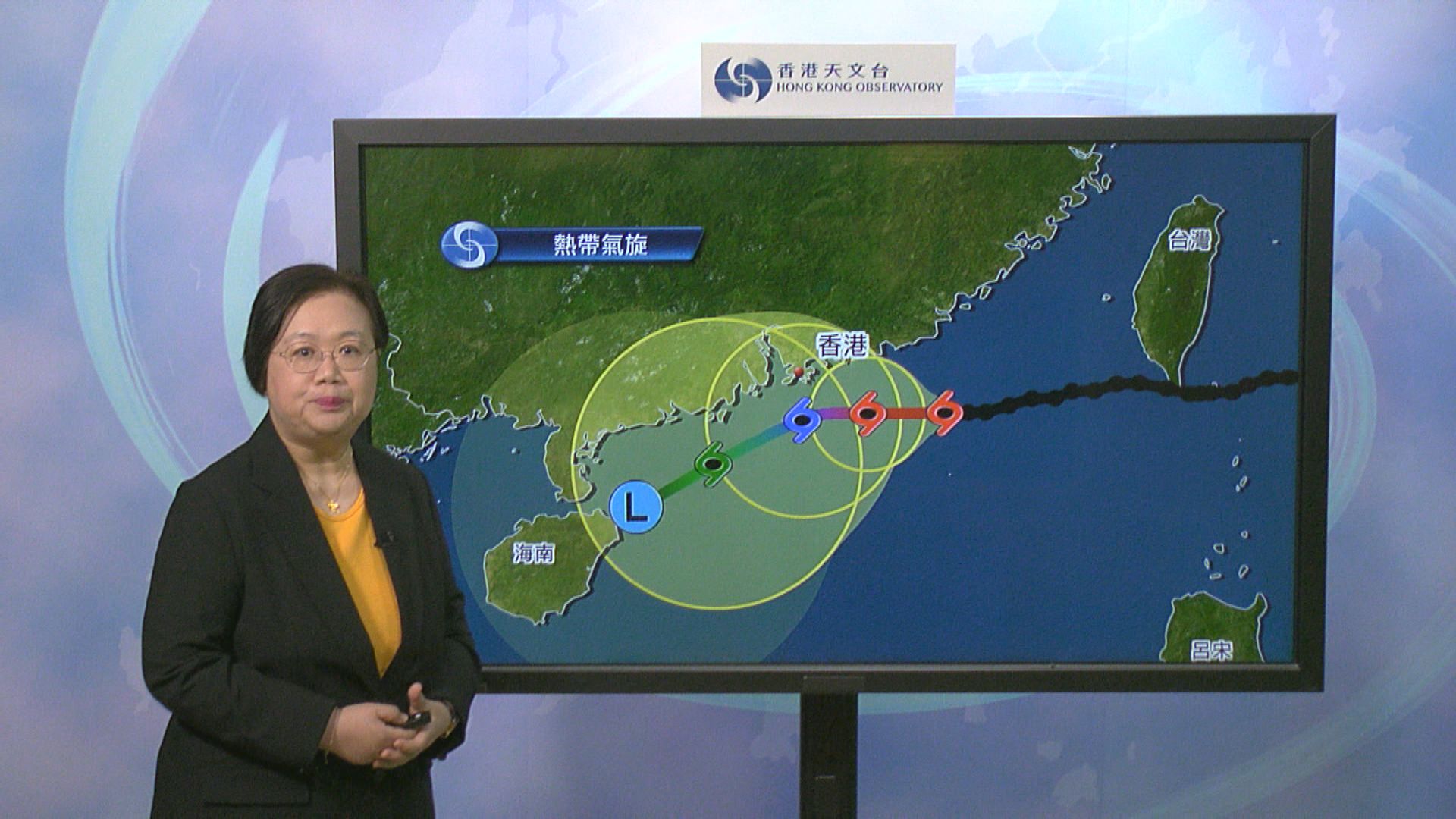 天文台會下午5時40分改發三號強風信號