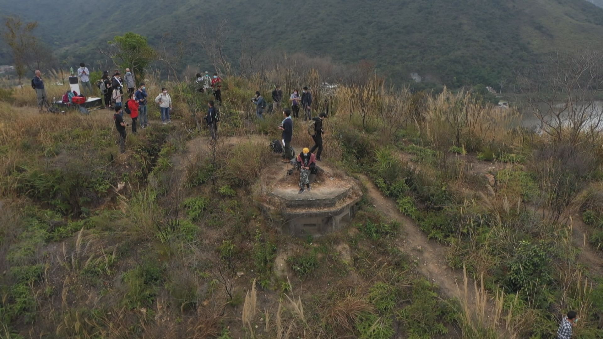 港大團隊指鹿頸槍堡群是本港保存得最好的日軍防禦建築