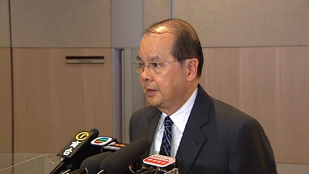 張建宗恭賀張曉明出任港澳辦主任