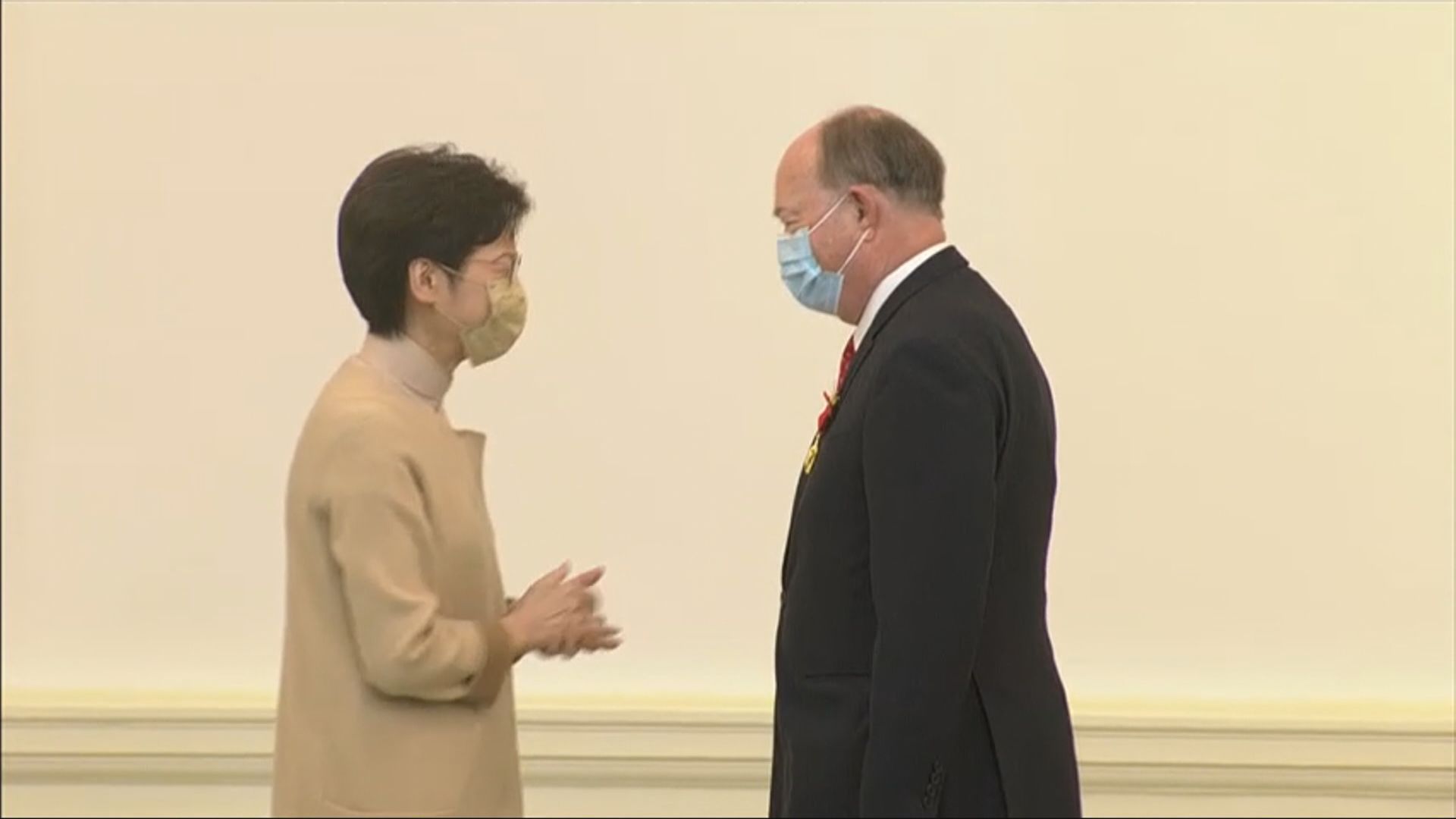 林鄭月娥主持今屆任內最後一次授勳典禮