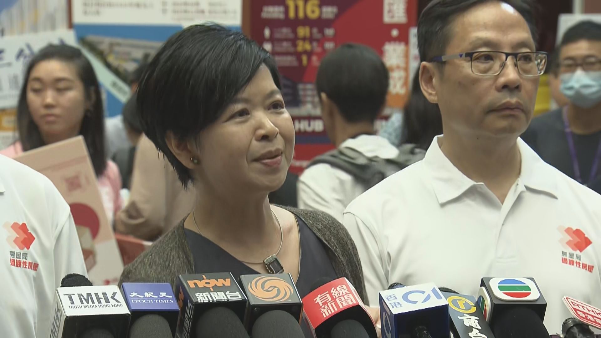 「恒莆新苑」嚴重水浸 何永賢指6成單位已完成執修 不會影響入伙時間 