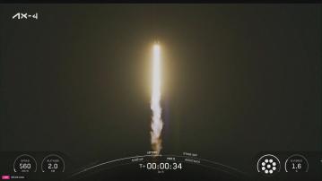 美國私人太空項目公理四號發射升空　接載四名太空人進駐國際太空站