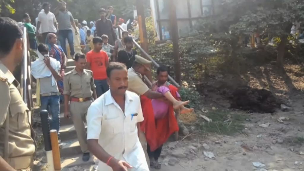 印度人踩人意外24死20傷