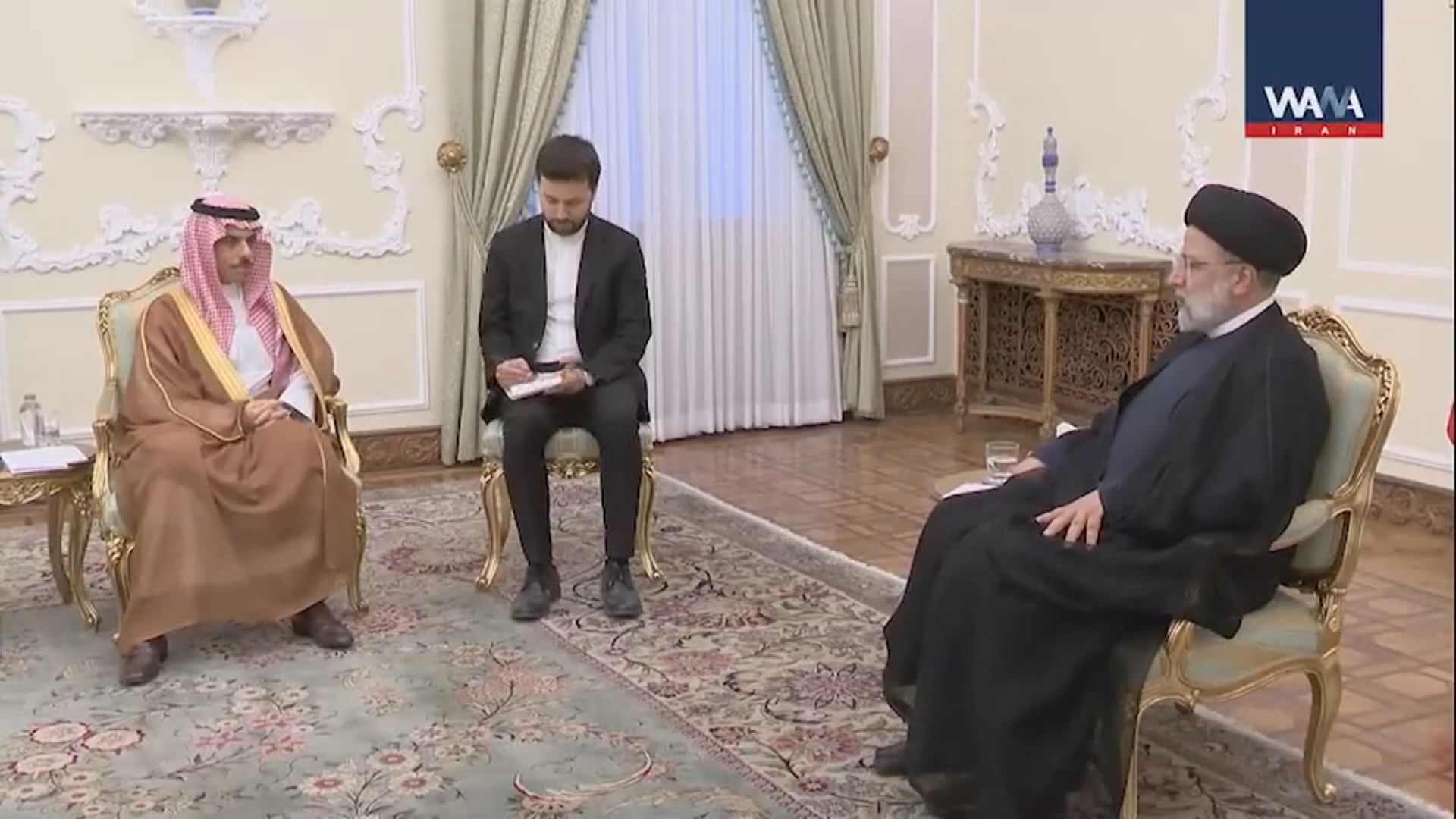 伊朗總統萊希晤沙特外相 指地區國家問題不需外國介入