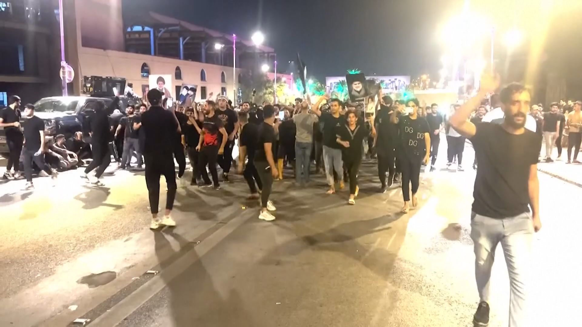 巴格達民眾抗議丹麥有人焚燒可蘭經