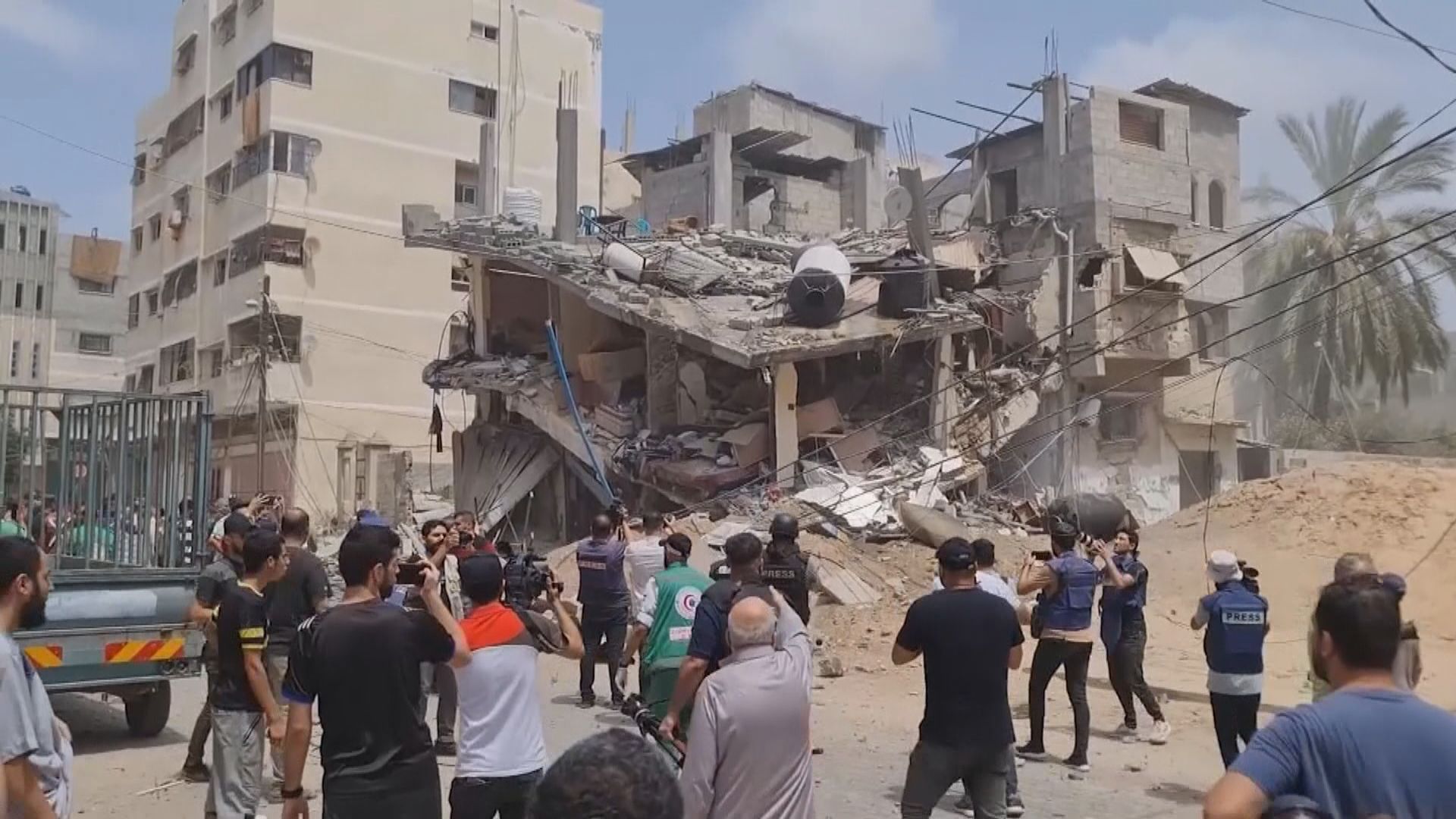 以巴衝突第二天最少24人死亡