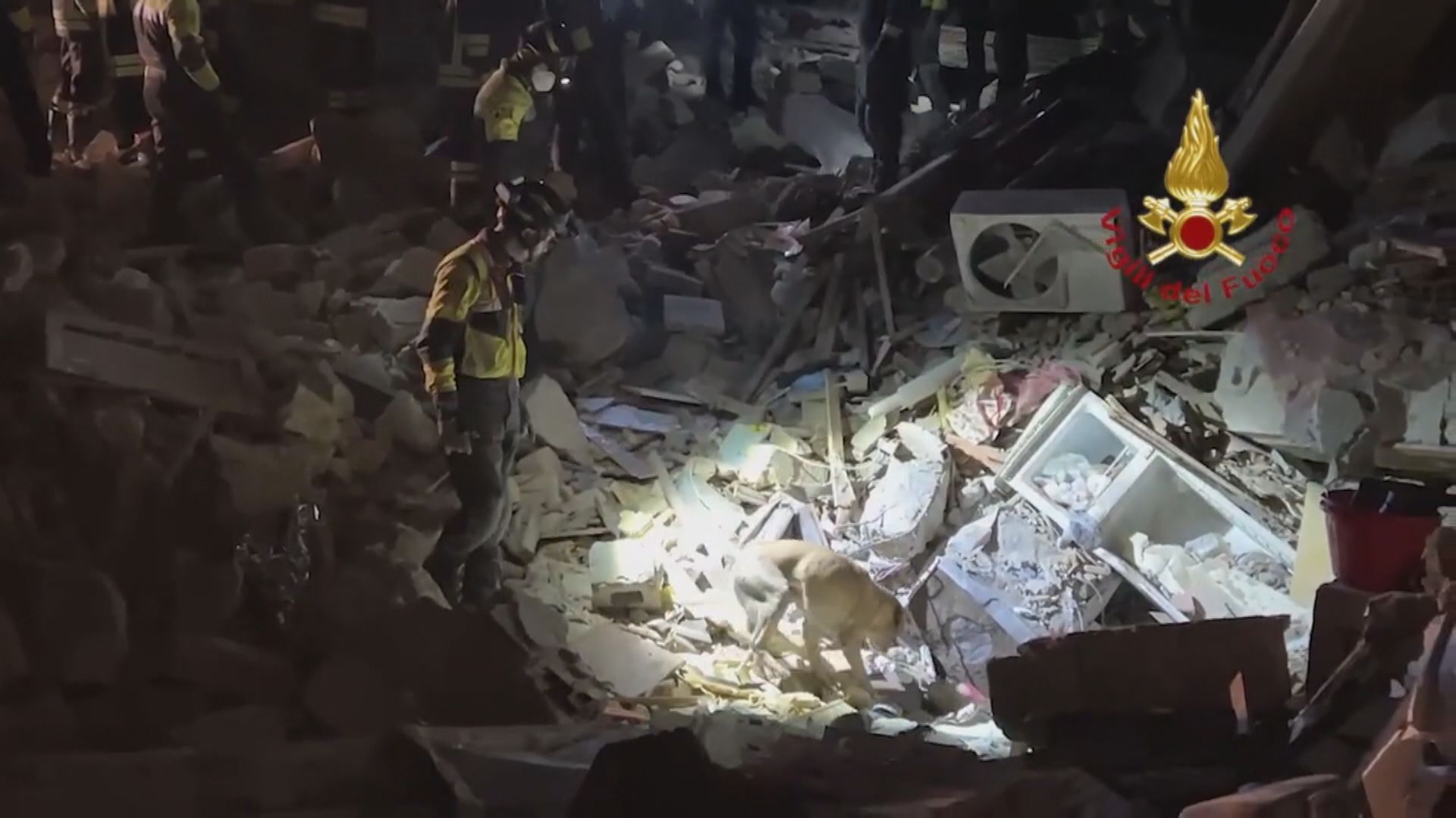 意大利西西里民居爆炸倒塌　兩死多人失蹤