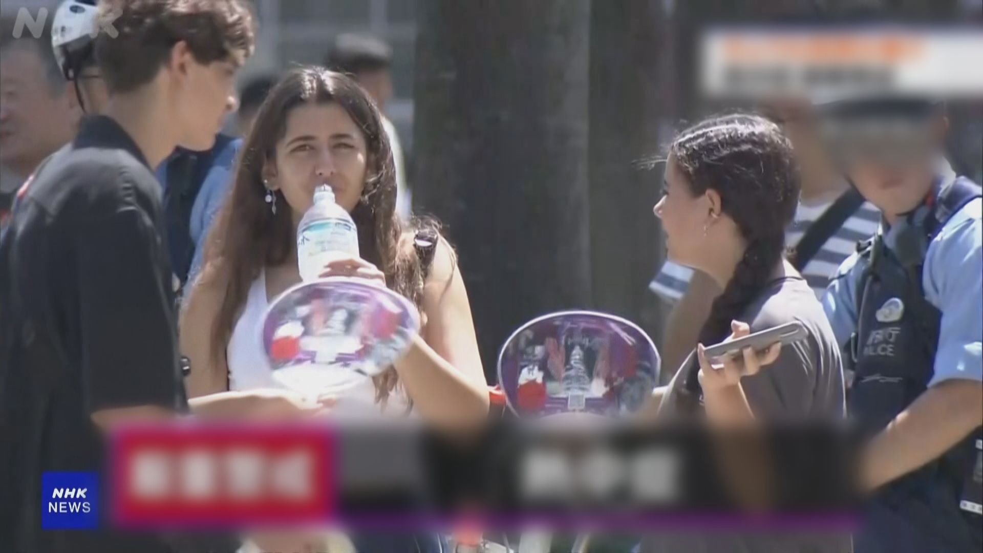 日本持續酷熱 埼玉縣鳩山町更達攝氏39.6度