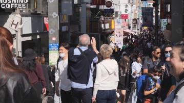 訪日旅客量創新高　港人第六多