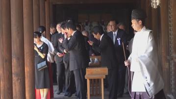 日本紀念戰敗投降80周年　小泉進次郎等日本政要參拜靖國神社　中方提嚴正交涉