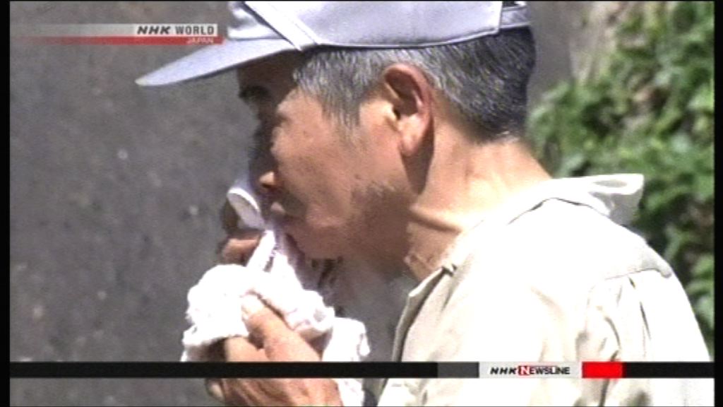 日本中西部災後高溫　過百人中暑