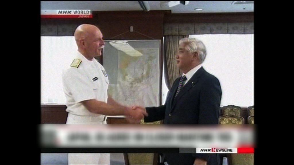 日冀美軍助加強釣魚島海域警備