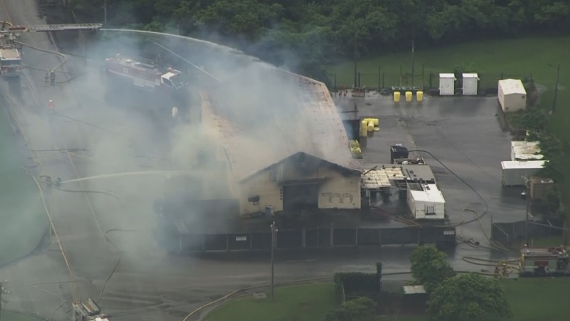 沖繩美軍嘉手納基地有設施起火洩氯氣