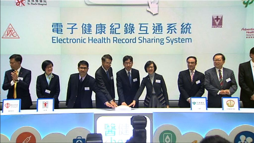 電子健康紀錄互通系統周日啟用