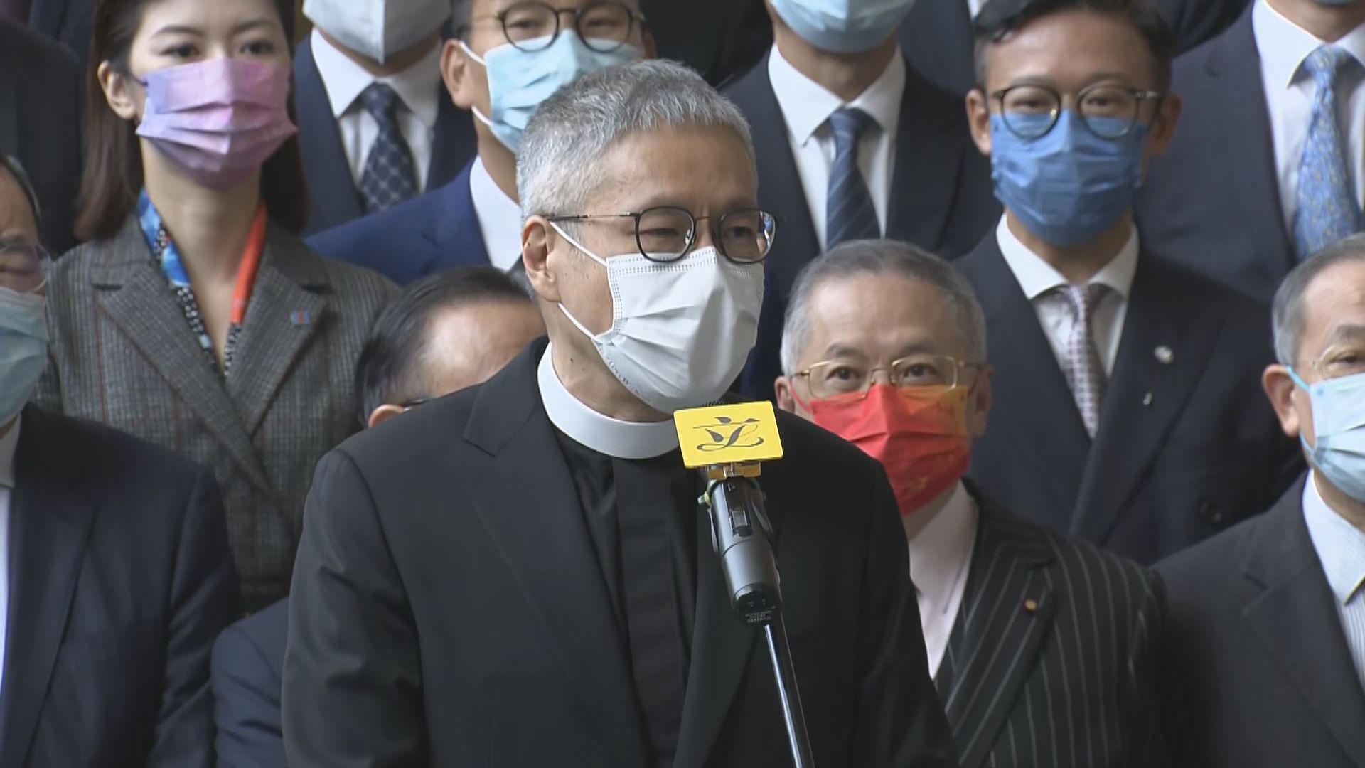 管浩鳴宣誓後宣布　將向聖公會辭任行政工作 