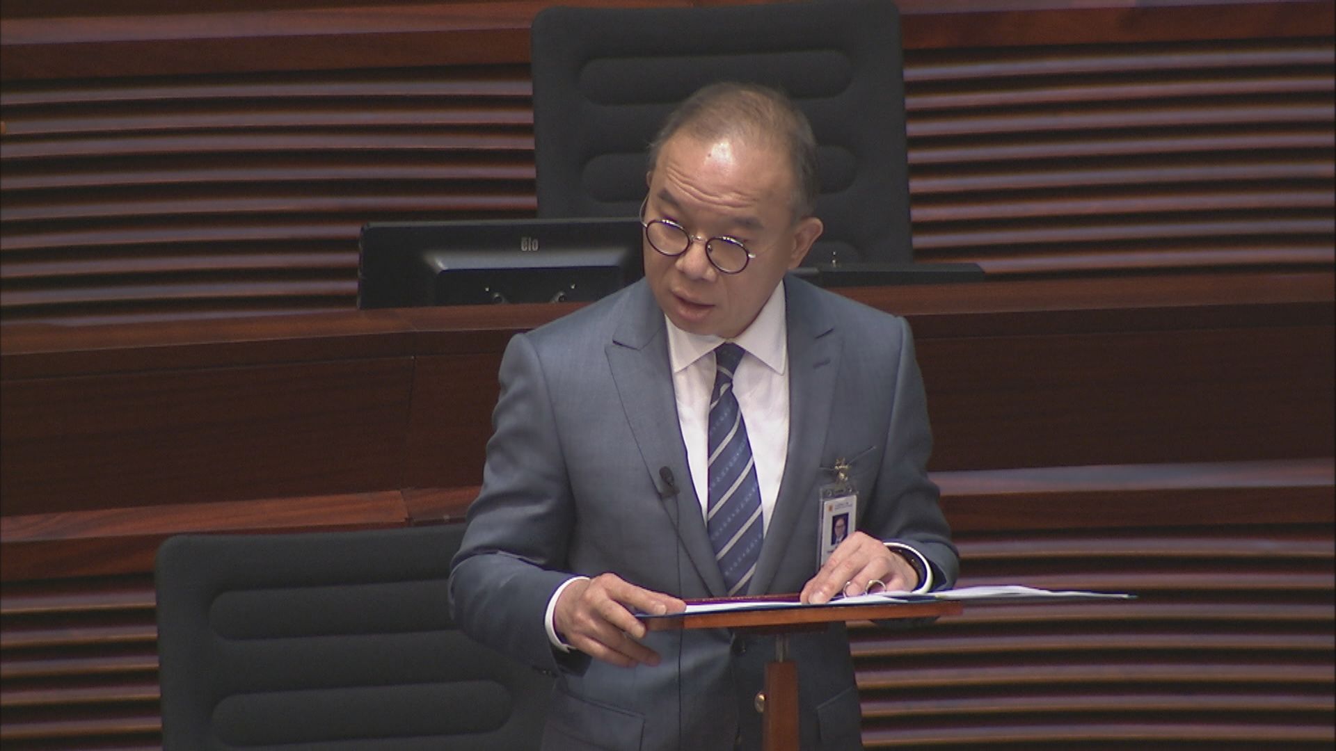 立法會首二讀區議會改革修例草案 曾國衞：今屆區議會騙取選票