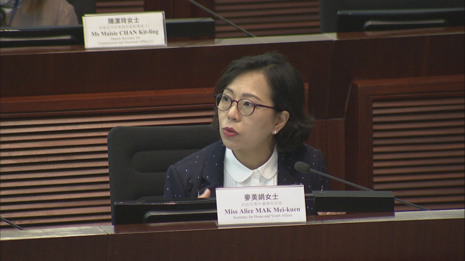謝偉俊憂區議會新制下再無反對聲音　麥美娟：新機制非為區分立場