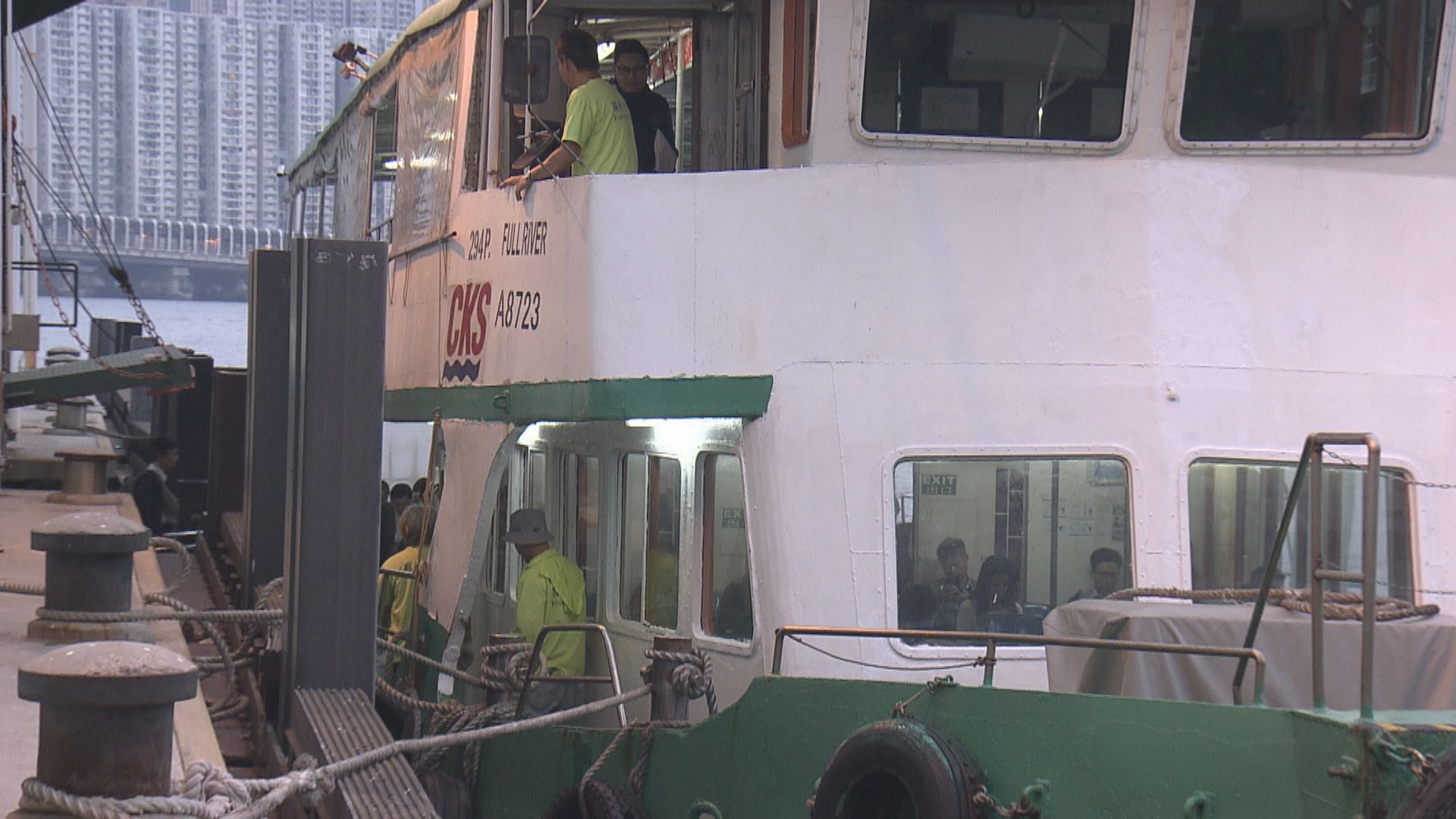 政府上月提供免費渡輪涉245萬元開支