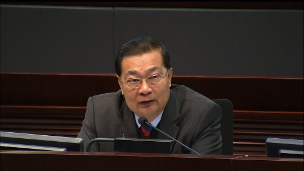 譚耀宗：有人挑撥曾俊華與梁振英