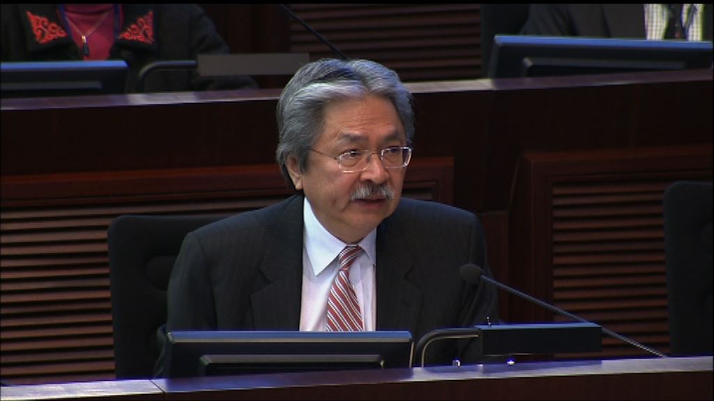 曾俊華：預算案配合施政報告