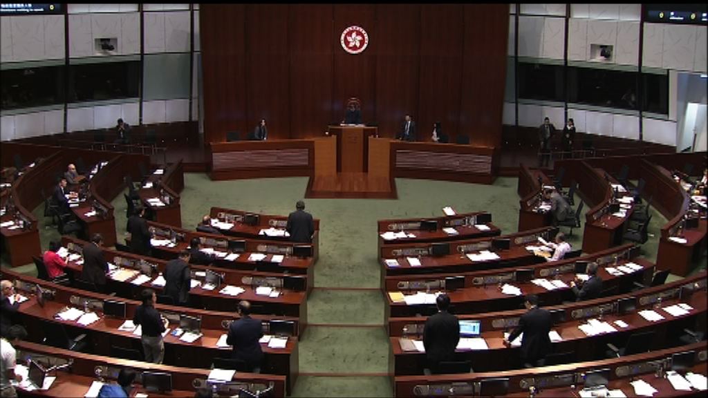 立法會大會不足法定人數流會