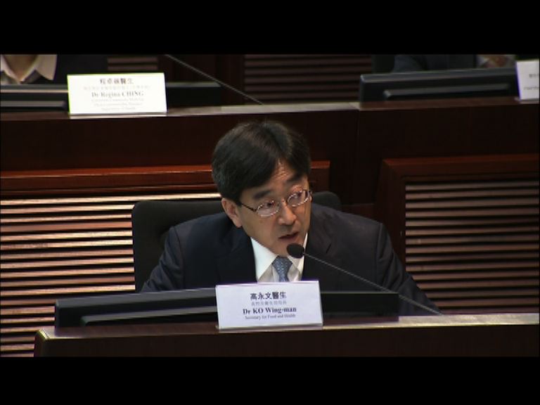 高永文：召跨部門會議跟進學校水含鉛問題
