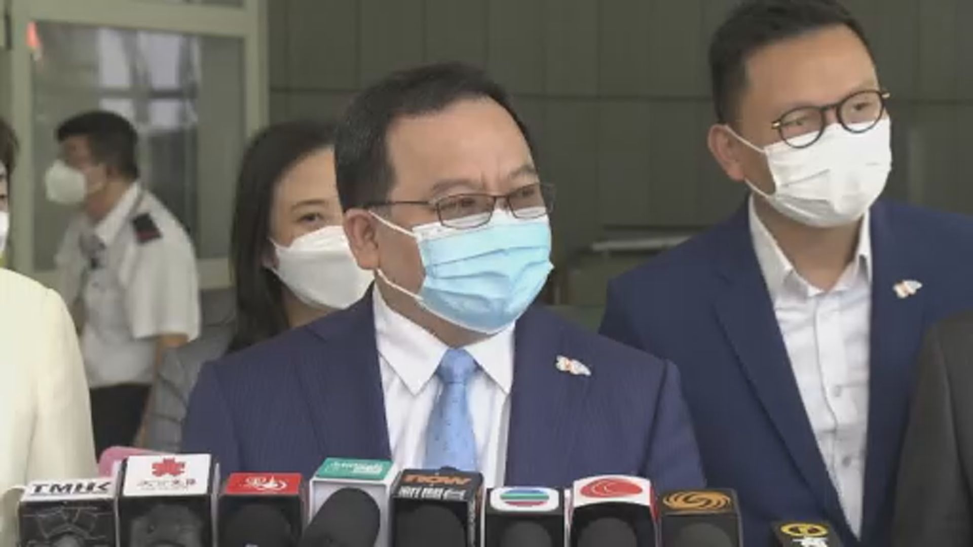 李廣宇、陳永光報名參加立法會選委會界別補選