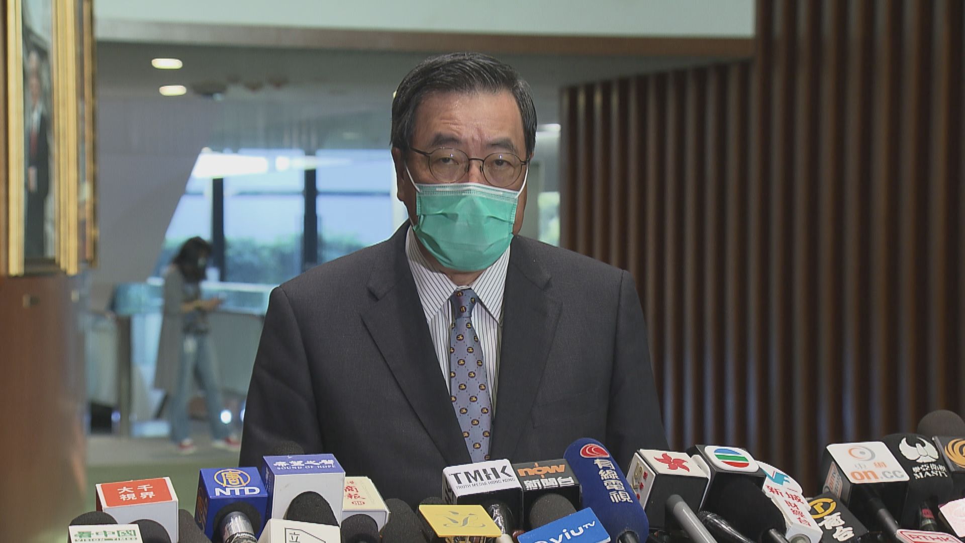 梁君彥歡迎人大常委會通過港區國安法