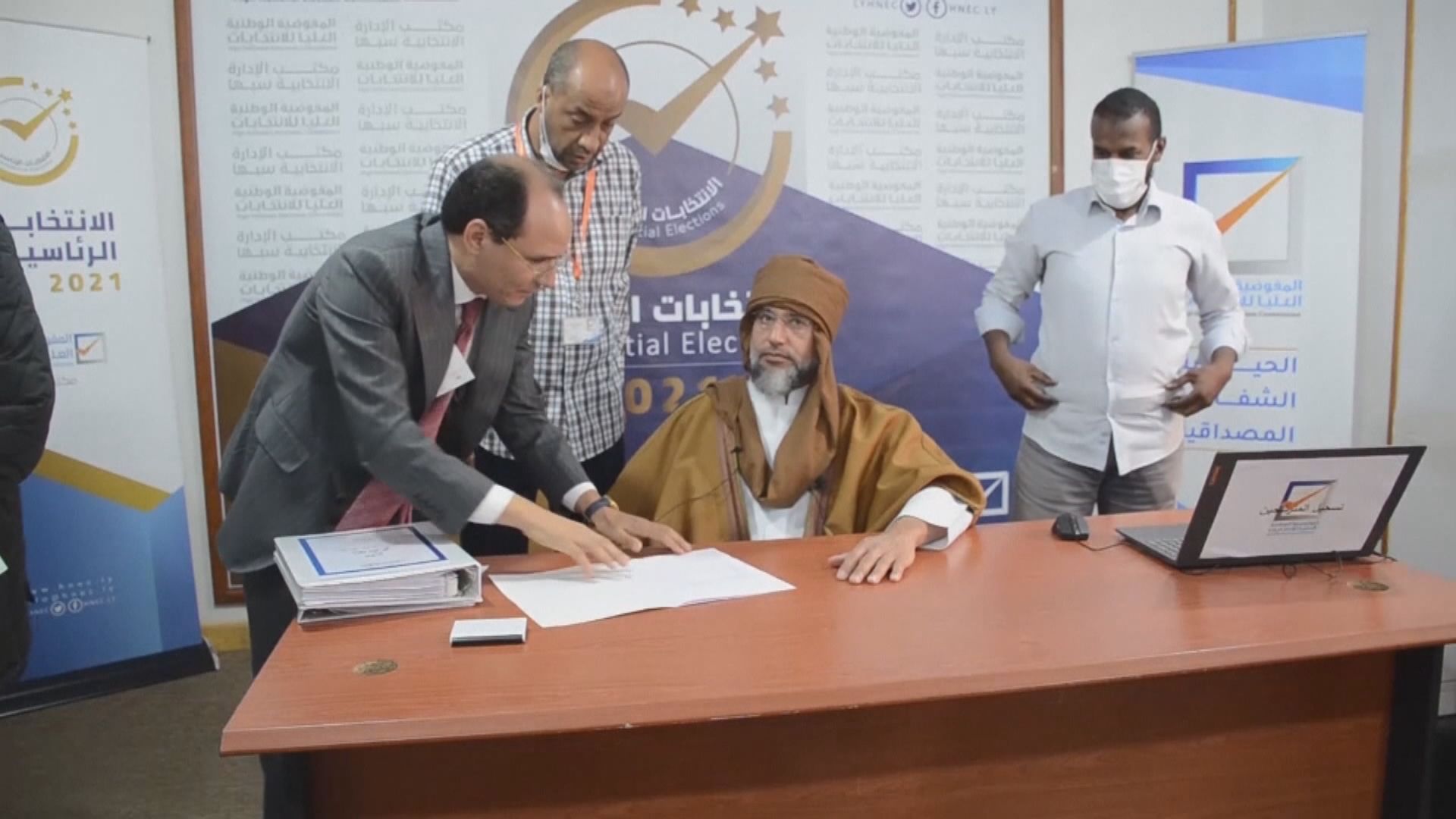 卡達菲兒子賽義夫報名參選利比亞總統