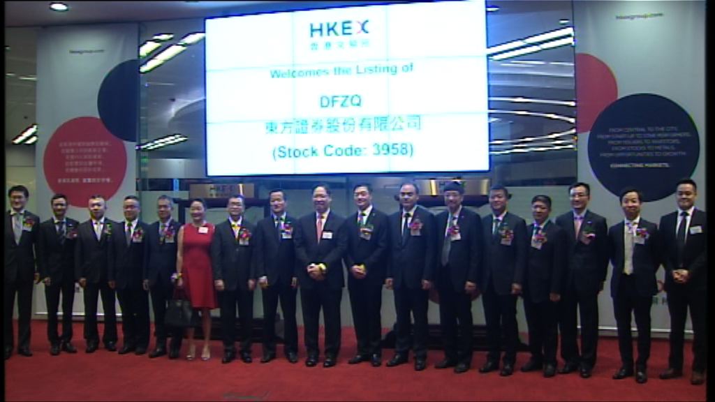 【四股齊發】東方證券首掛股價「潛水」