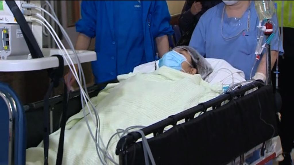 捐肝者完成捐肝手術部分