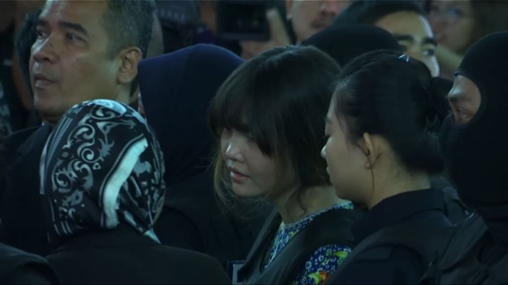 金正男案兩名被告返現場重組案情