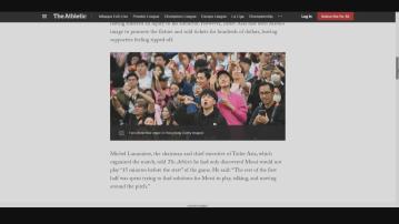 Tatler主席改口稱開賽前15分鐘已知美斯不出場 政府重申在下半場獲通知美斯未能出場