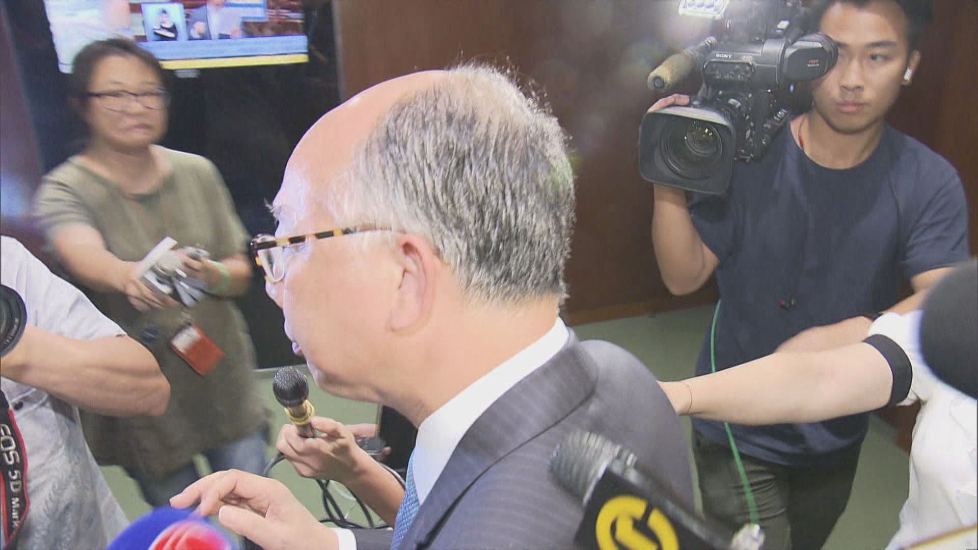 運房局局長陳帆不回應沙中綫會否局部通車