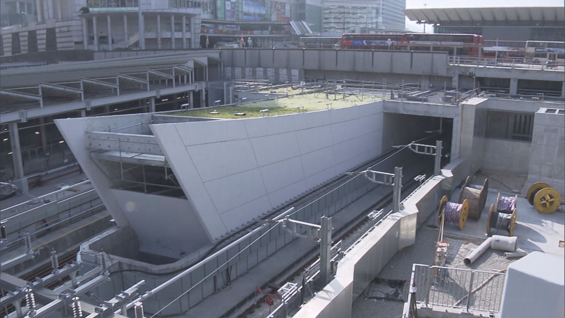 沙中綫過海段因東鐵綫設備受破壞或延誤通車