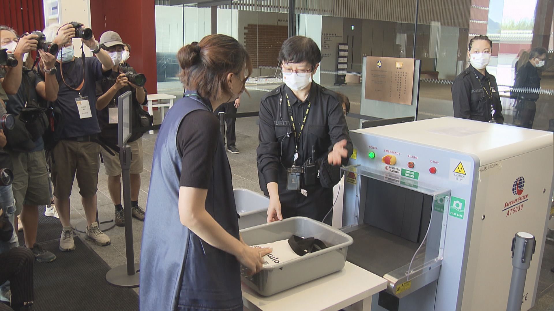 香港故宮周六開放　參觀者入場前須安檢