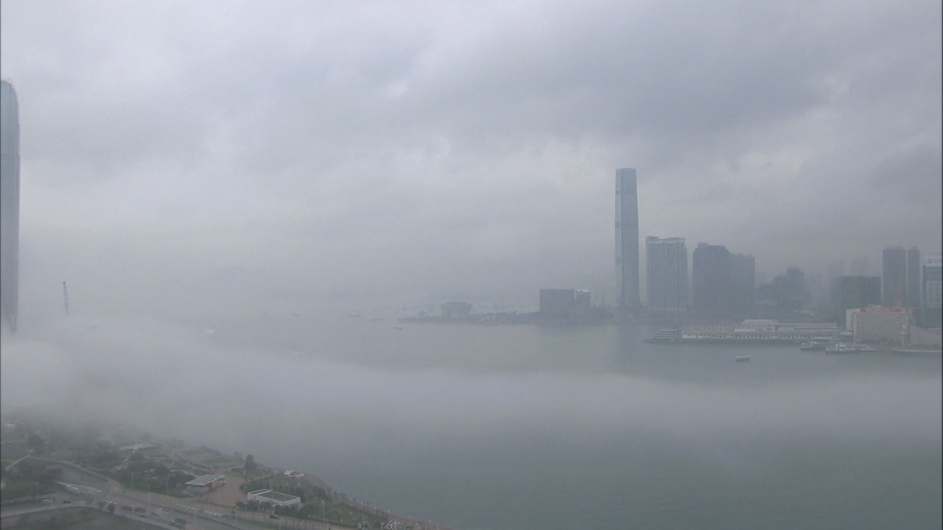 MV共賞｜維港兩岸「霧鎖香江」