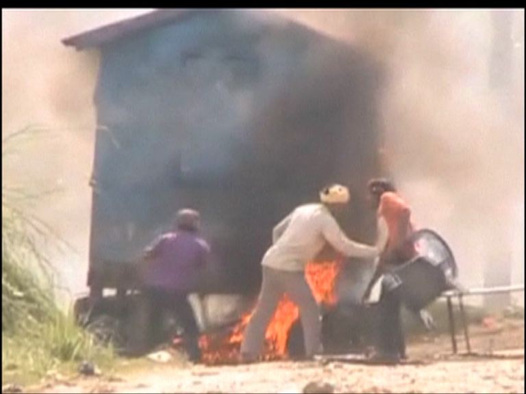 尼泊爾邊境示威一印度人死亡